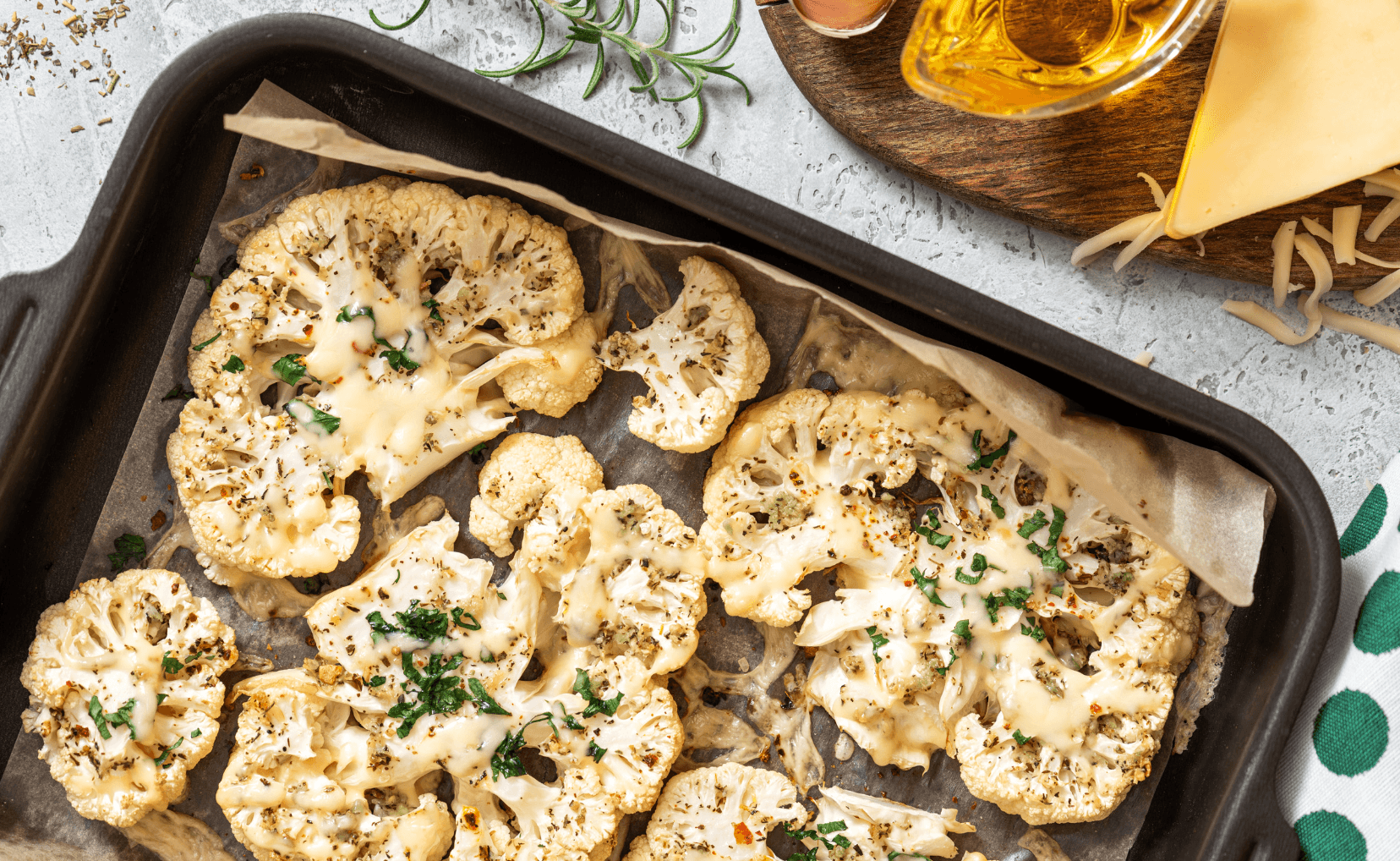 Rosemary-Roasted Cauliflower Delight